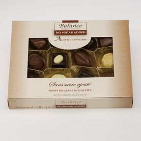 Balance belgick� pralinky bez p�idan�ho cukru 150g 
