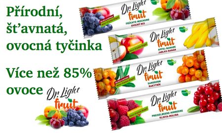 Dr. Light v�ce jak 85% ovoce