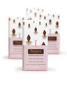 Balance �okol�da z r��ov�ho ml�ka s r��ov�mi k�upinkami 